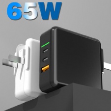 GaN65W PD charger 3ports