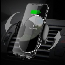 Wireless charging car mount holder